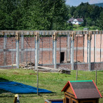 Budowa hali przy szkole w Chojniku